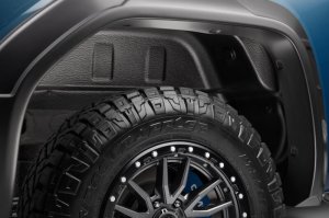 GMC Sierra 1500 Wheel Well Guards - Rear - Husky Liners - High Density Polypropylene - Black - `19-`23
